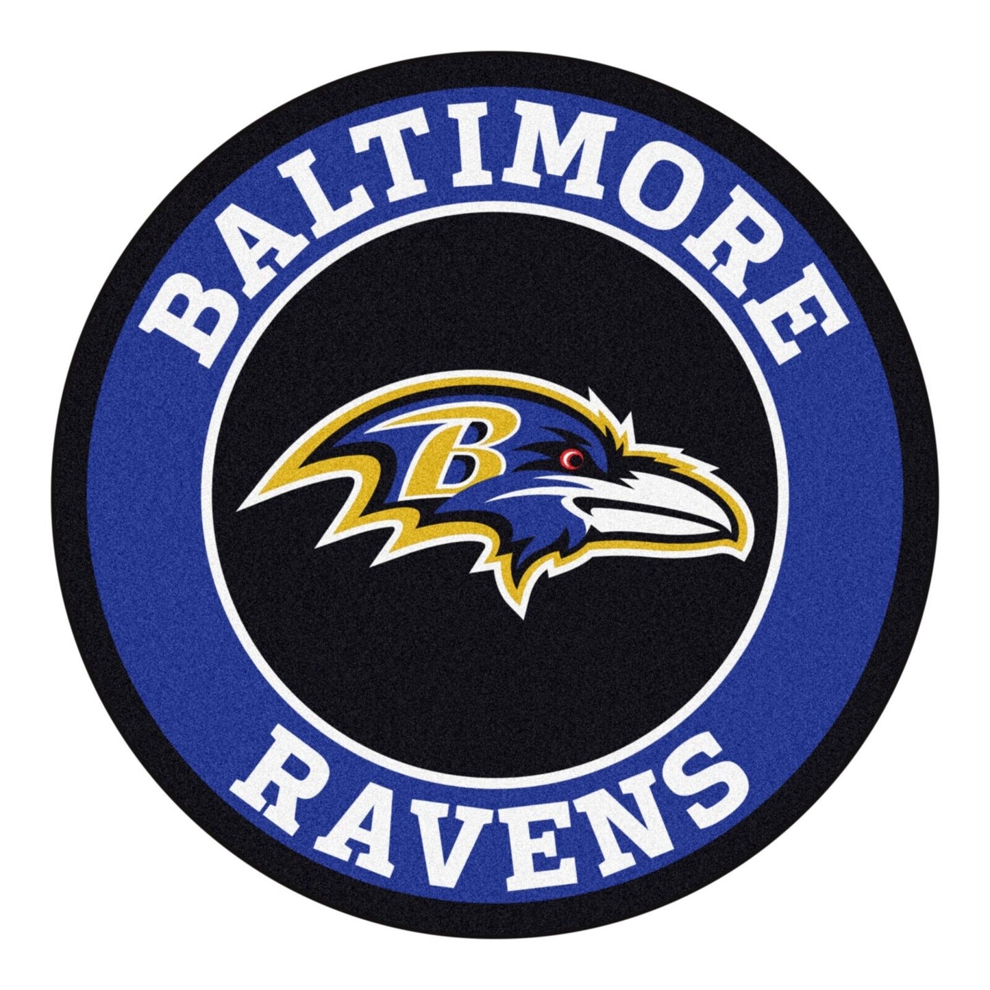 Baltimore Ravens Logo Poster Nfl Football Team Wall Art Sports Print