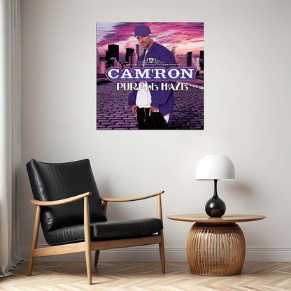 Cam'ron Purple Haze Album Cover Art Hip-hop Music Poster Rap Music Print