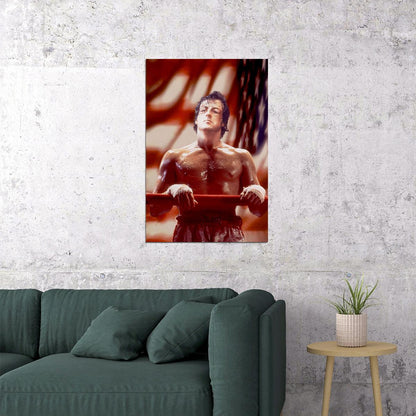 Rocky Balboa Movie Poster Iconic Boxing Film Wall Art