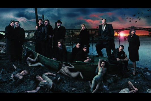 The Sopranos Tv Series Poster Iconic Mafia Drama Art Print - xonomax