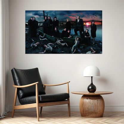 The Sopranos Tv Series Poster Iconic Mafia Drama Art Print - xonomax