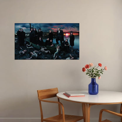 The Sopranos Tv Series Poster Iconic Mafia Drama Art Print - xonomax