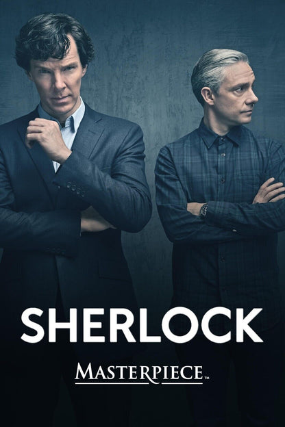Sherlock Tv Show Movie Poster Detective Series Wall Print - xonomax