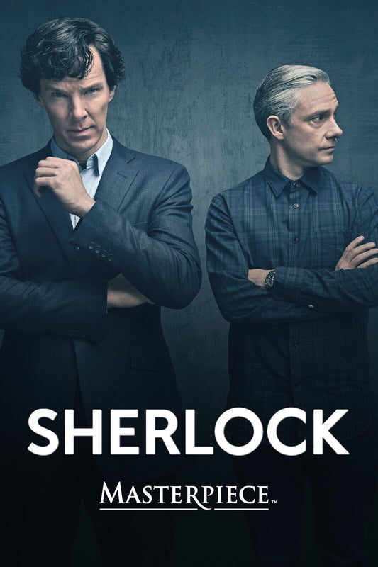Sherlock Tv Show Movie Poster Detective Series Wall Print - xonomax
