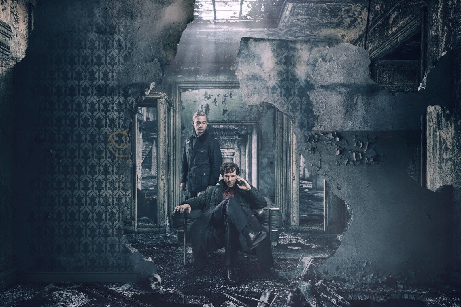 Sherlock Tv Show Movie Poster Detective Series Wall Print - xonomax