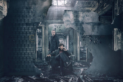 Sherlock Tv Show Movie Poster Detective Series Wall Print - xonomax