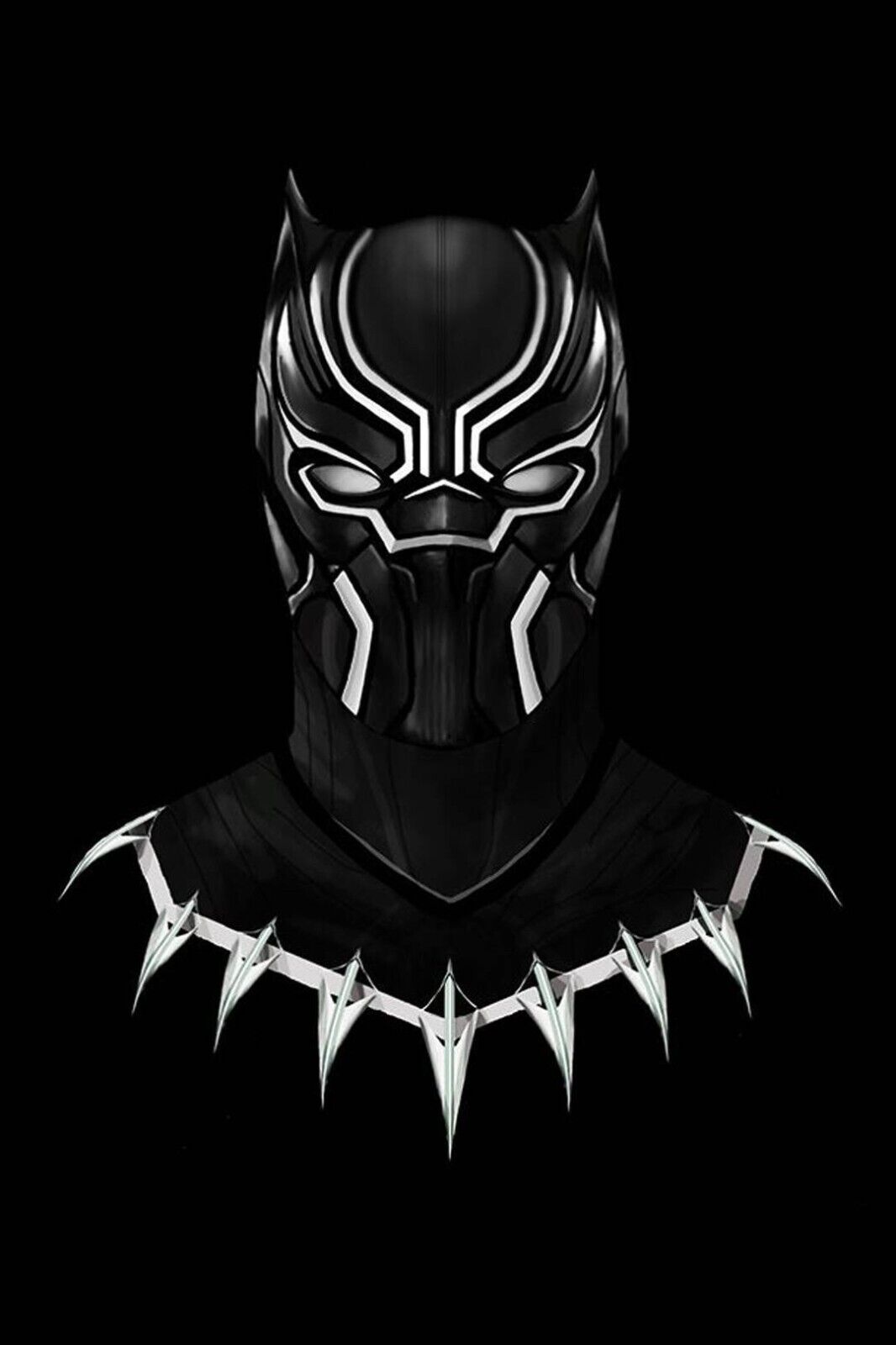 Black Panther Movie Poster Marvel Superhero Wall Art Comic Film Print - xonomax