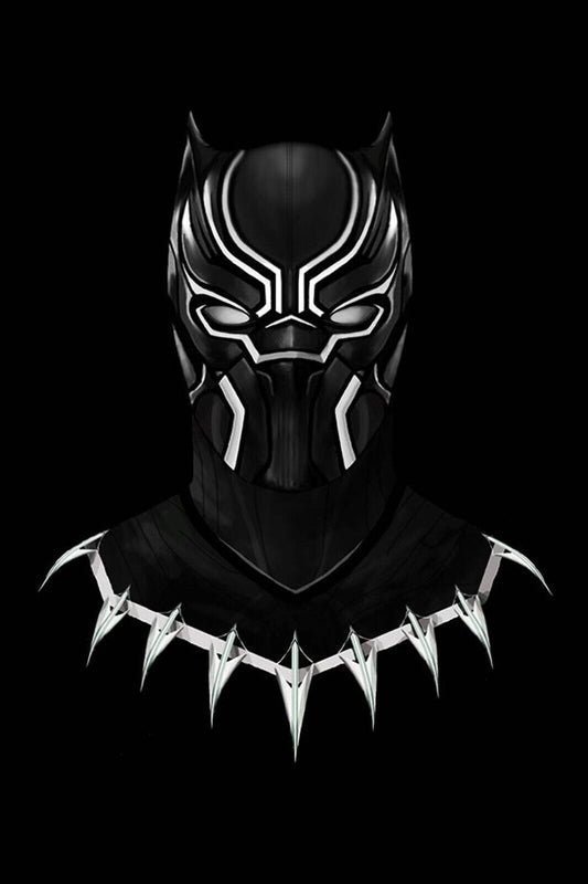 Black Panther Movie Poster Marvel Superhero Wall Art Comic Film Print - xonomax