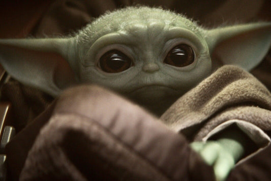 Star Wars Baby Yoda Sci-fi Movie Poster - xonomax