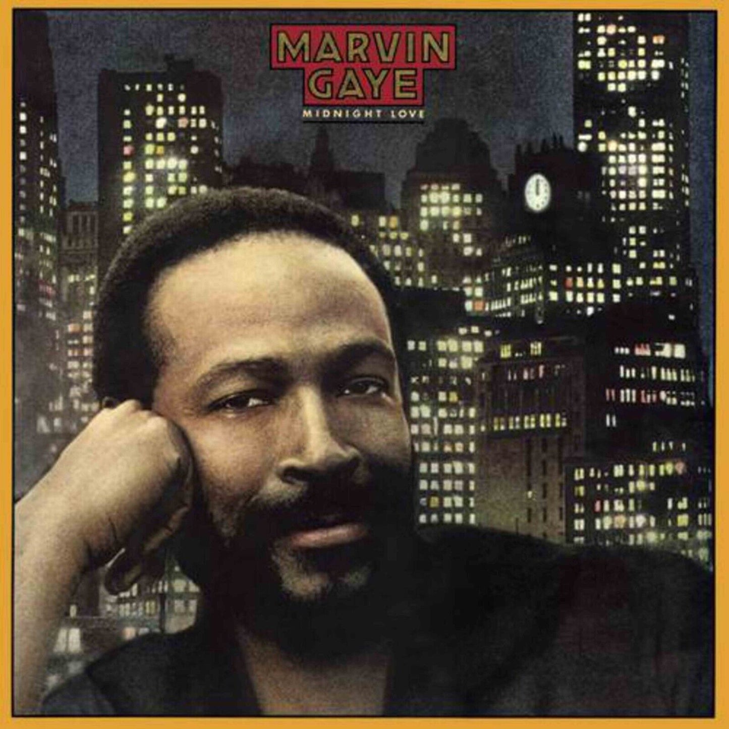 Marvin Gaye Midnight Love Album Cover Art Music Poster Soul Wall Print