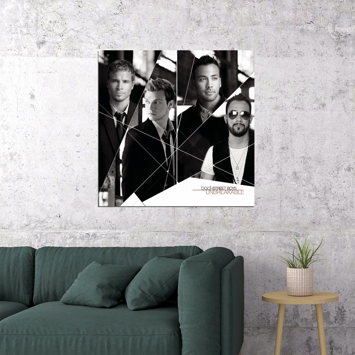 Backstreet Boys Album Cover Art Pop Music Poster 90s 00s Boy Band Music Print