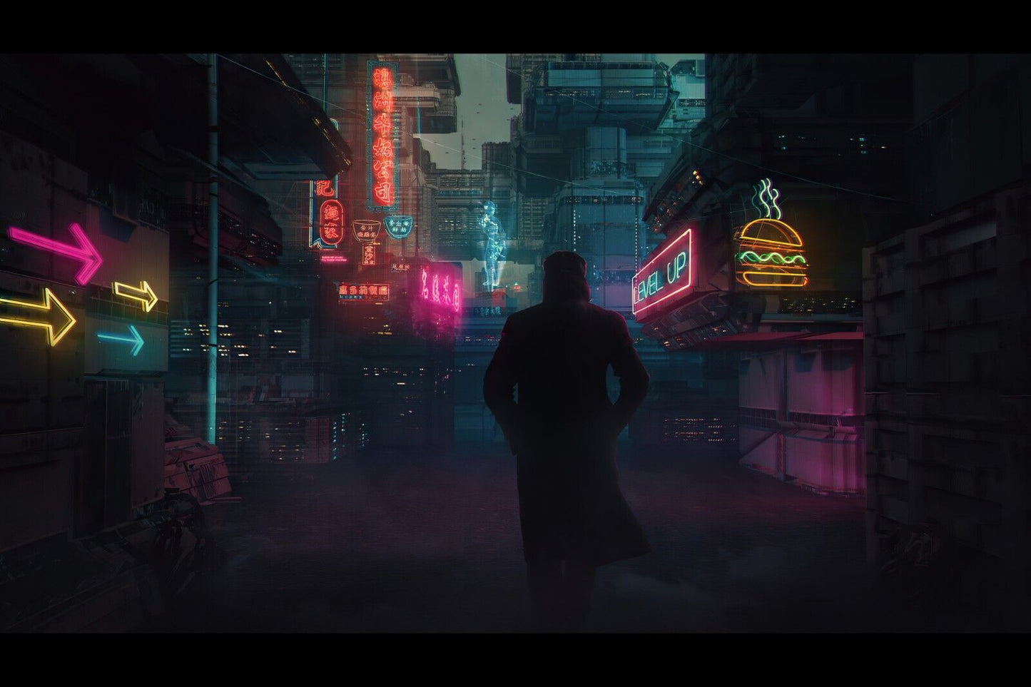 Blade Runner 2049 Movie Poster Sci-fi Film Wall Art Neo-noir Print - xonomax