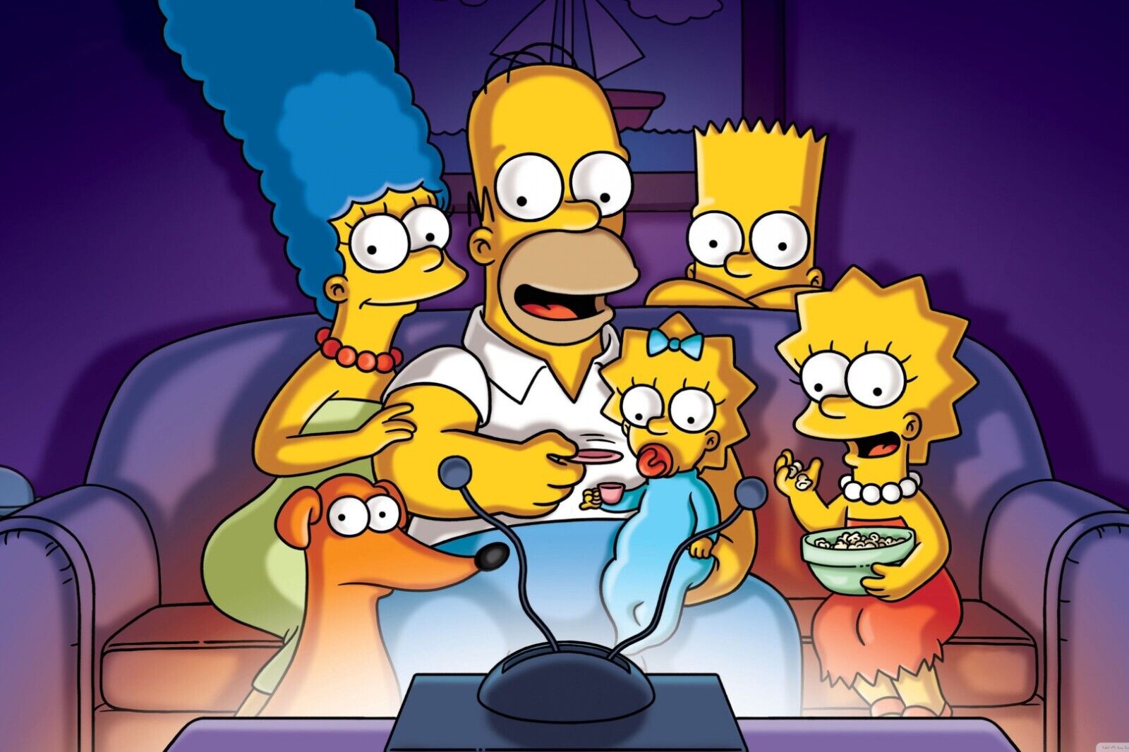 The Simpsons Tv Show Poster Iconic Animated Series Art Print - xonomax