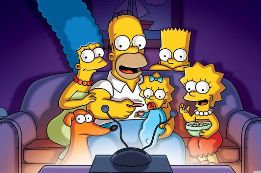The Simpsons Tv Show Poster Iconic Animated Series Art Print - xonomax
