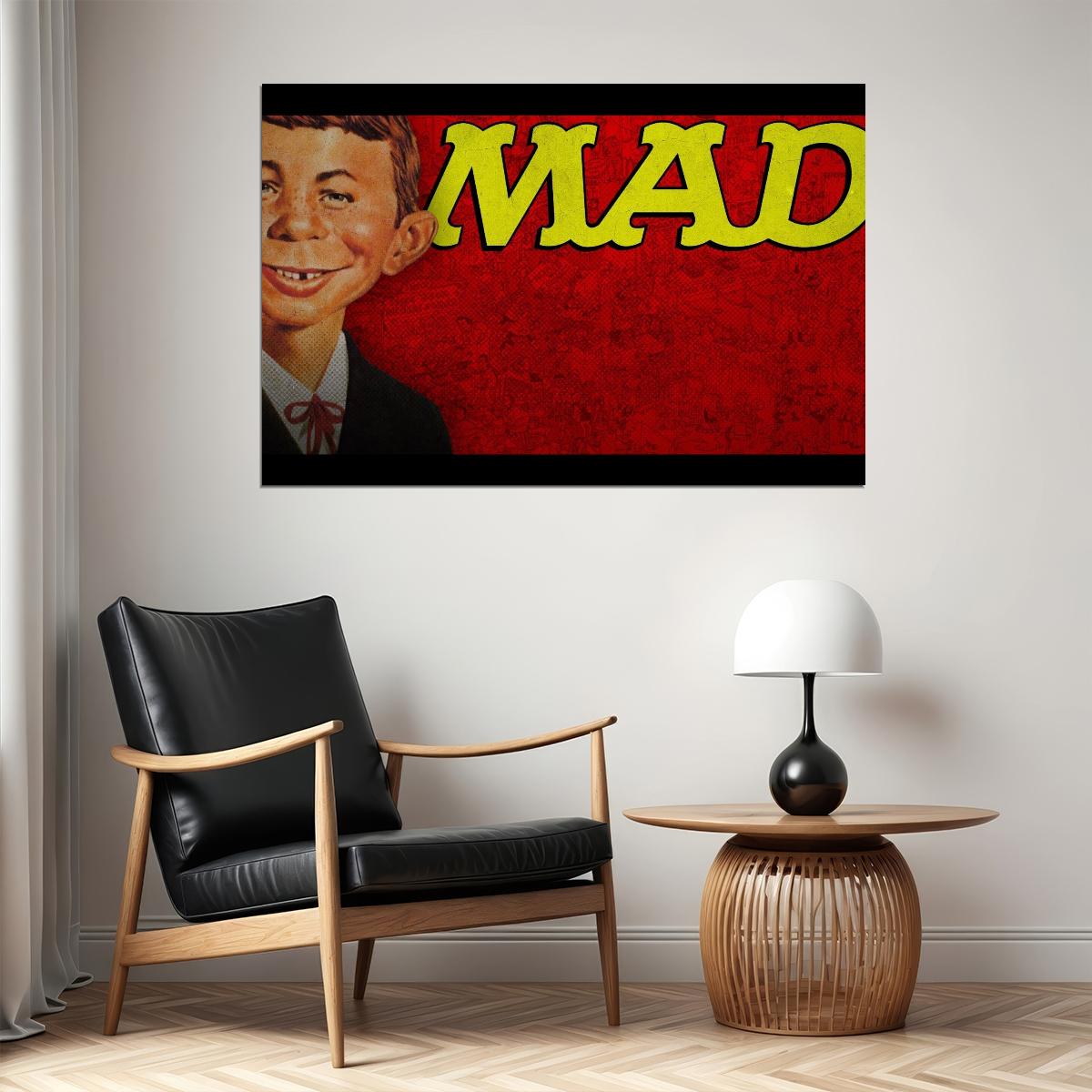 Mad Poster Cartoon Classic Wall Art - xonomax