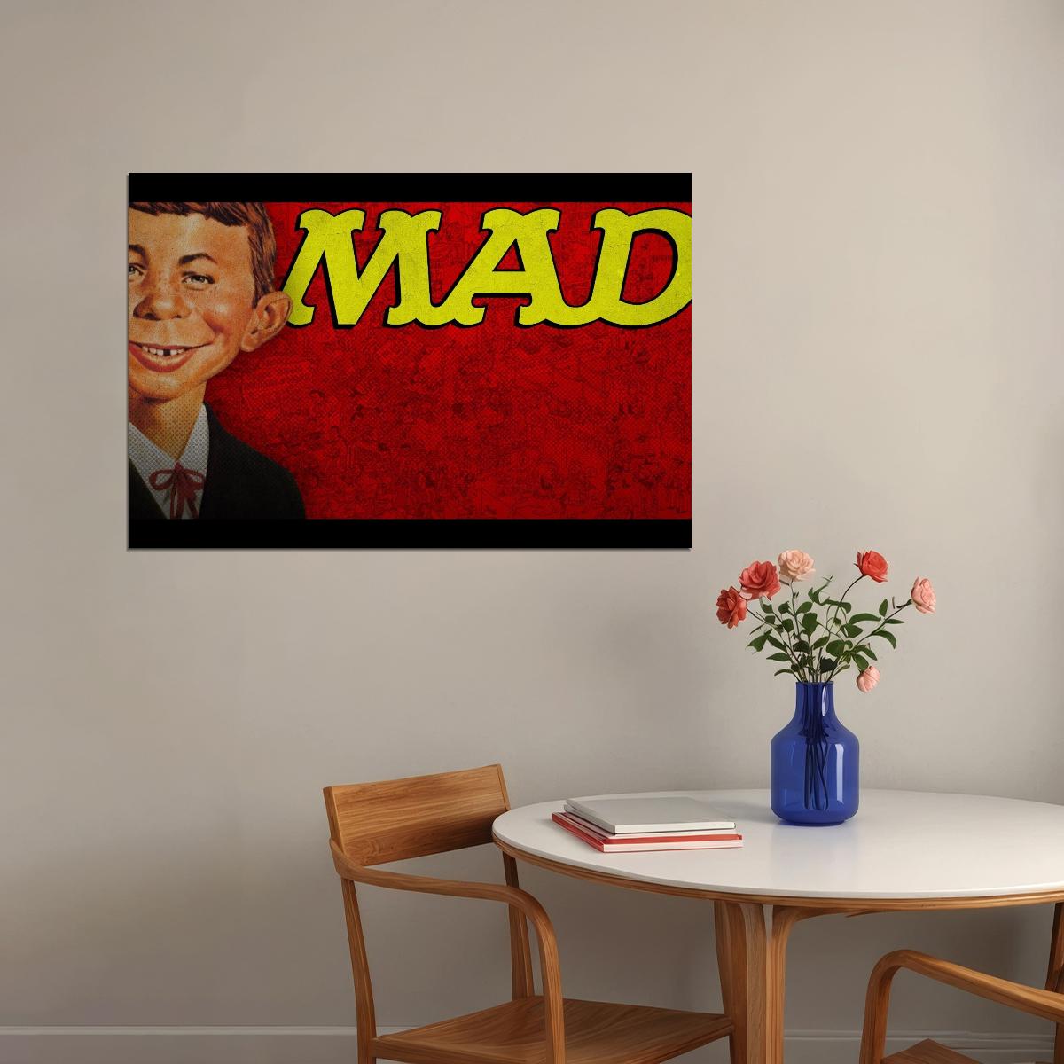 Mad Poster Cartoon Classic Wall Art - xonomax