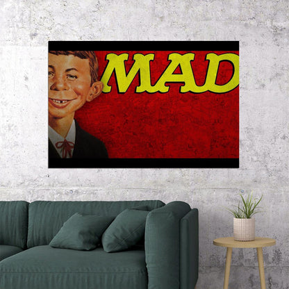 Mad Poster Cartoon Classic Wall Art - xonomax