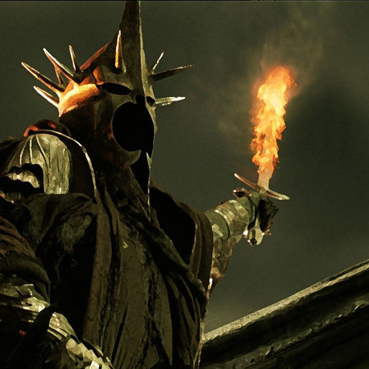 The Lord Of The Rings Sauron Movie Poster Iconic Fantasy Villain Art Print - xonomax