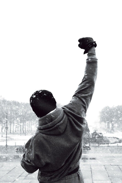 Rocky Balboa Movie Poster Iconic Boxing Film Wall Art