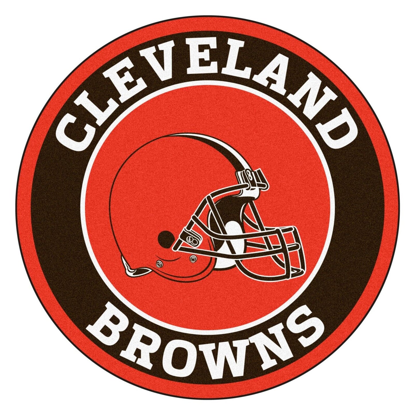 Cleveland Browns Logo Poster Nfl Football Team Wall Art Sports Print