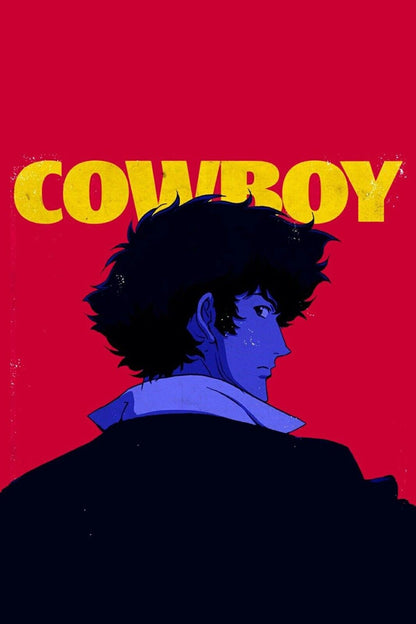 Cowboy Bebop Anime Poster Japanese Animation Wall Art Sci-fi Manga Print