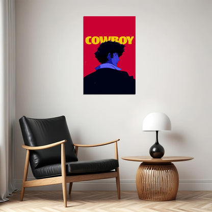 Cowboy Bebop Anime Poster Japanese Animation Wall Art Sci-fi Manga Print