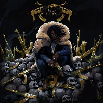 Young Nudy Rich Shooter Album Cover Art Rapper Music Poster