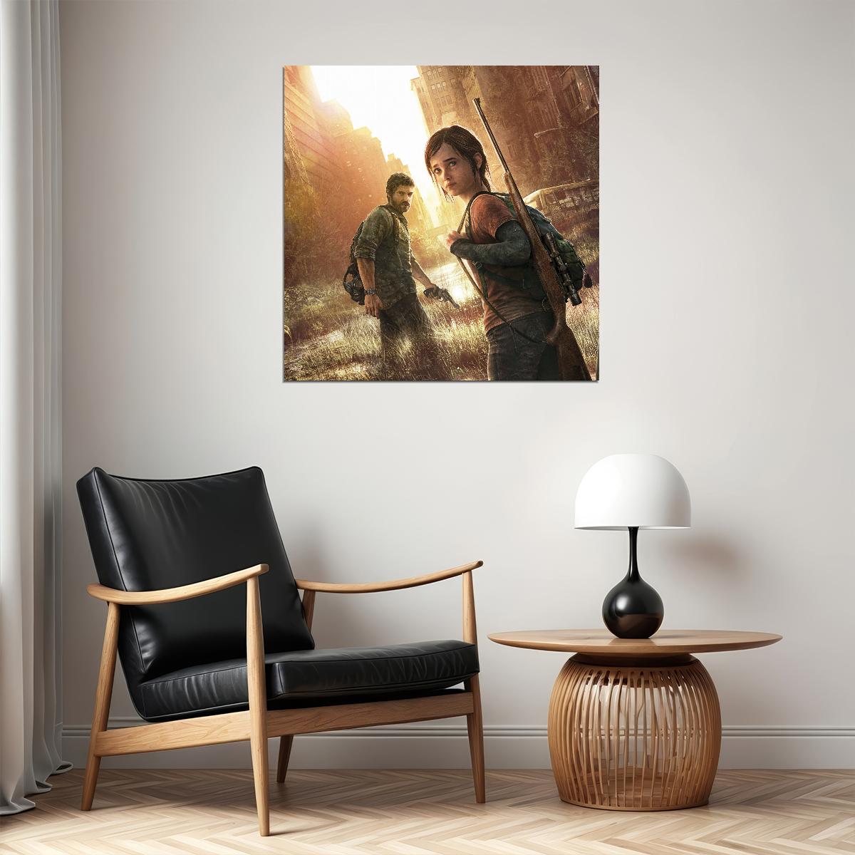 The Last Of Us Video Game Poster Iconic Post-apocalyptic Adventure Art Print