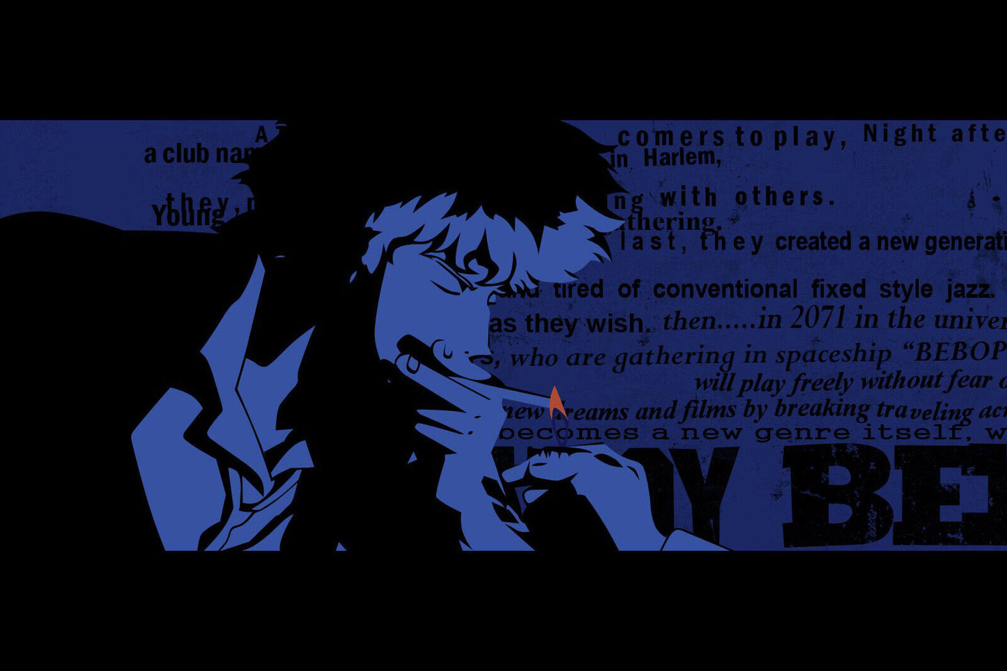 Cowboy Bebop Anime Poster Japanese Animation Wall Art Sci-fi Manga Print - xonomax