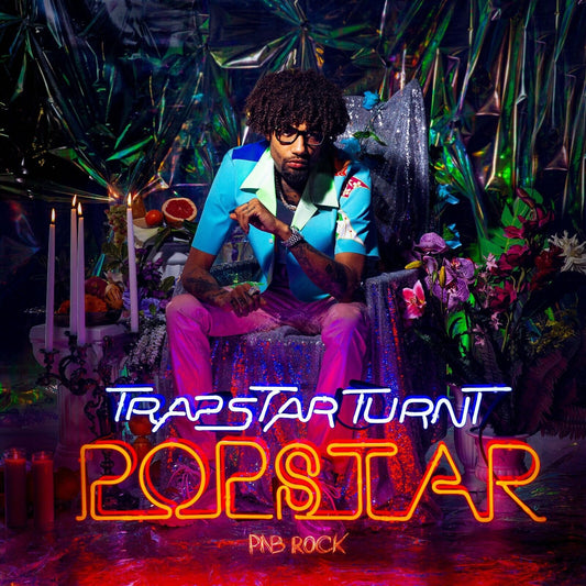 Pnb Rock Trapstar Turnt Popstar Album Cover Art Rap Music Poster Wall Print