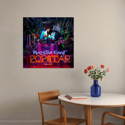 Pnb Rock Trapstar Turnt Popstar Album Cover Art Rap Music Poster Wall Print