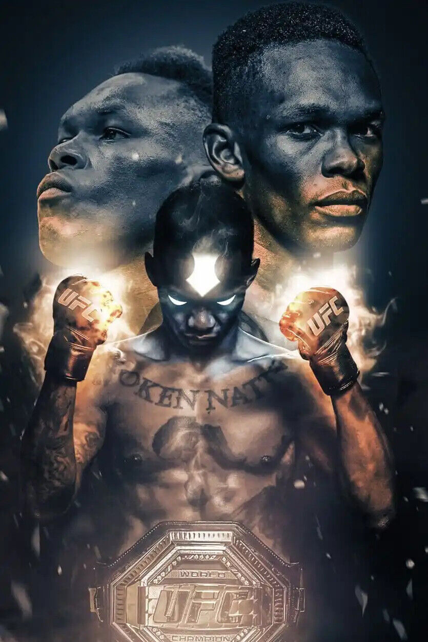 The Last Stylebender Israel Adesanya Ufc Poster Inspirational Mma Fighter Art Print