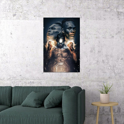 The Last Stylebender Israel Adesanya Ufc Poster Inspirational Mma Fighter Art Print