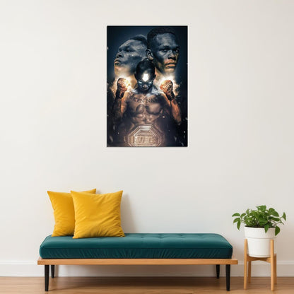 The Last Stylebender Israel Adesanya Ufc Poster Inspirational Mma Fighter Art Print