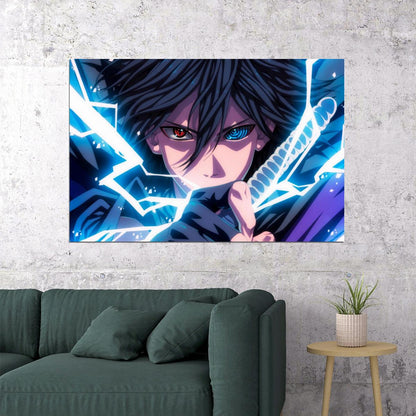 Naruto Boruto Sasuke Anime Poster Japanese Manga Art Wall Print