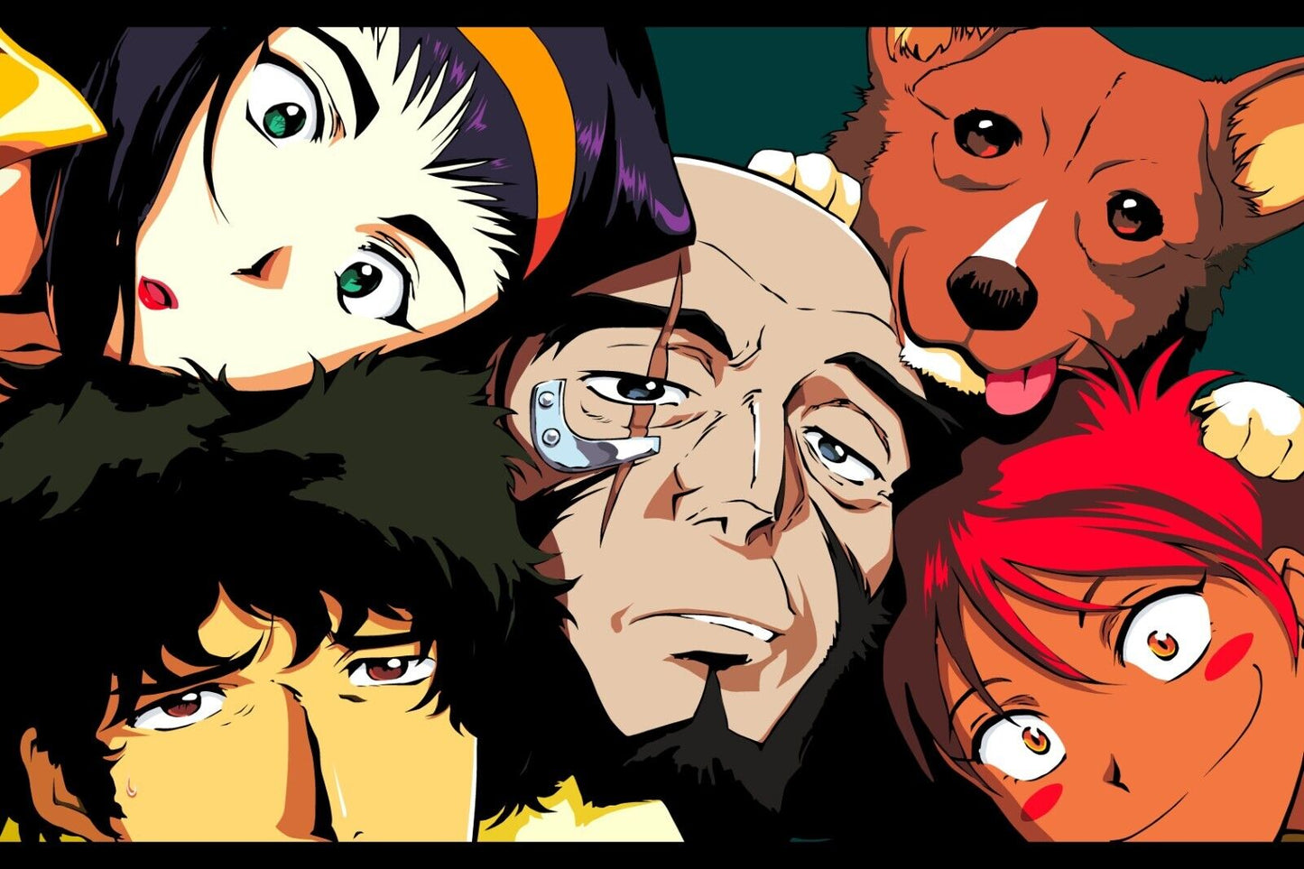 Cowboy Bebop Anime Poster Japanese Animation Wall Art Sci-fi Manga Print