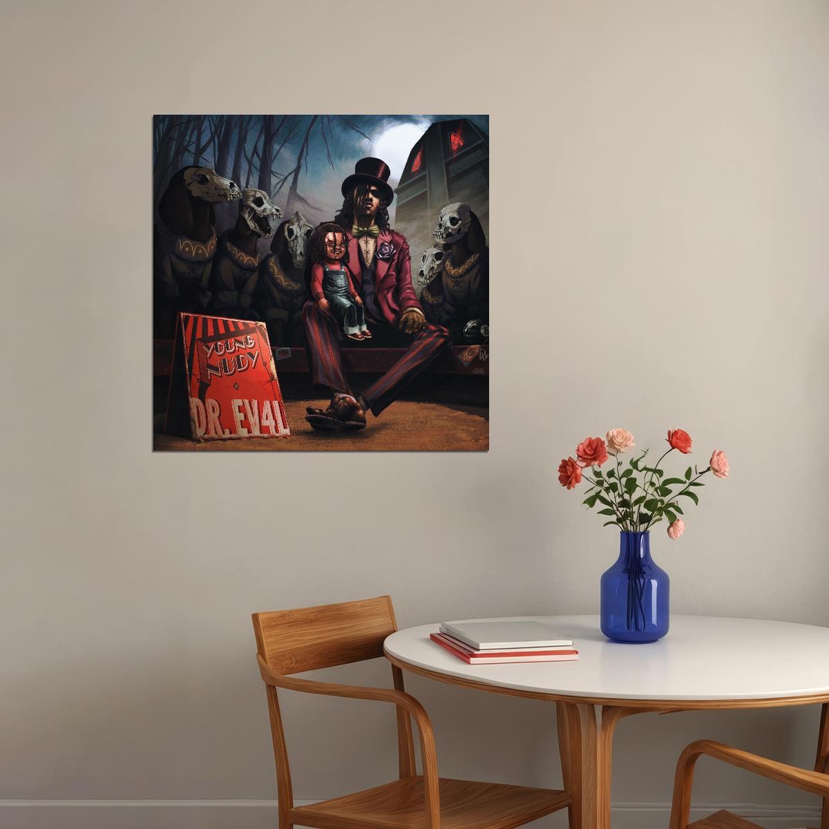 Young Nudy Dr. Album Cover Art Rapper Music Poster