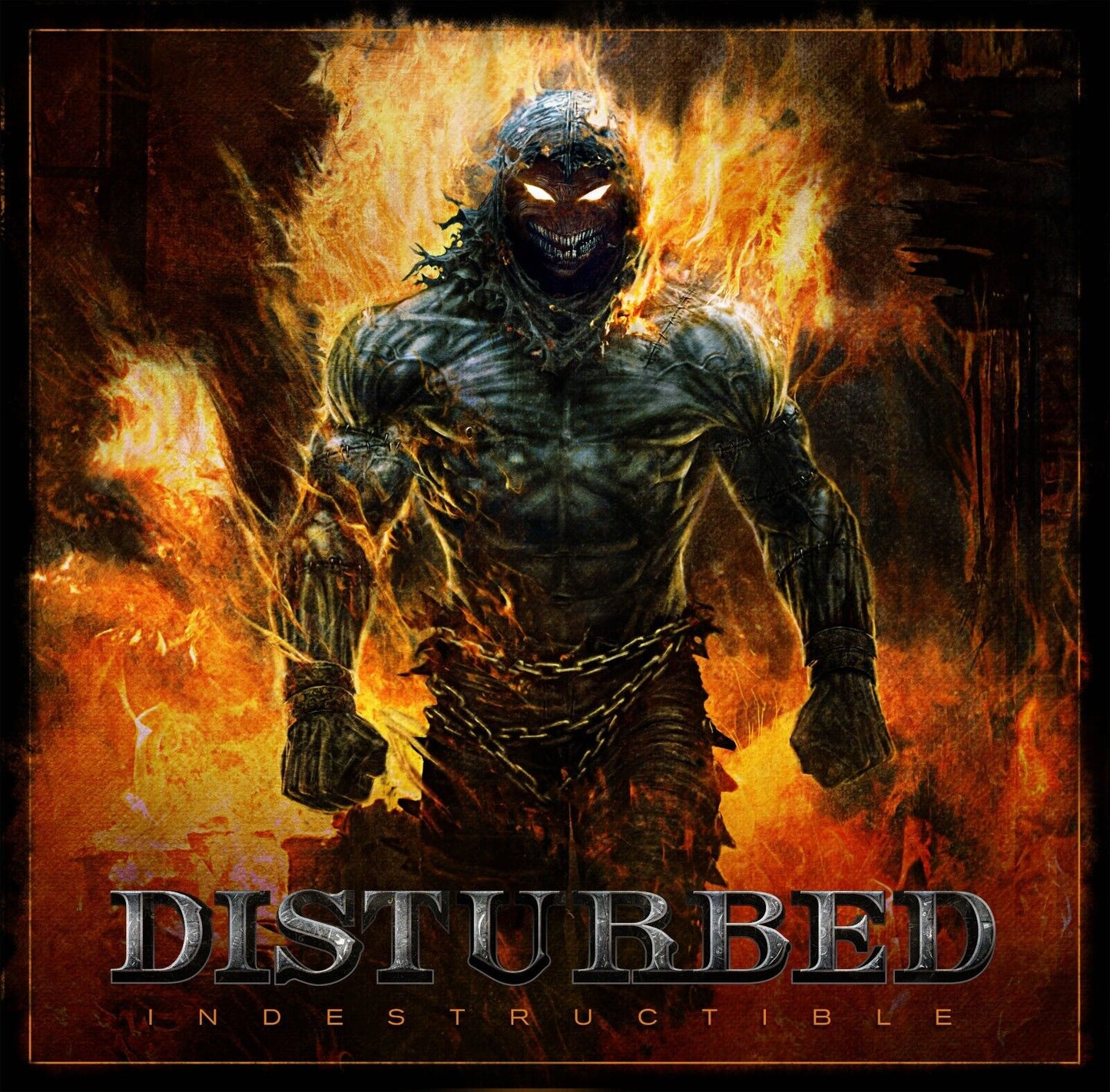 Disturbed Indestructible Album Cover Art Rock Music Poster Heavy Metal Band Music Print