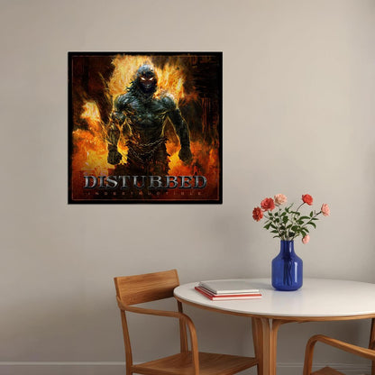 Disturbed Indestructible Album Cover Art Rock Music Poster Heavy Metal Band Music Print