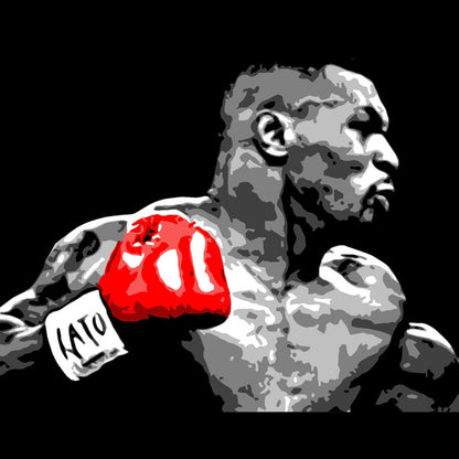 Mike Tyson Boxing Poster Motivational Sports Print Wall Art