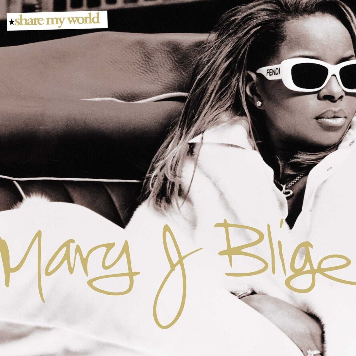 Mary J. Blige Share My World Album Cover Art Music Poster R&b Wall Print