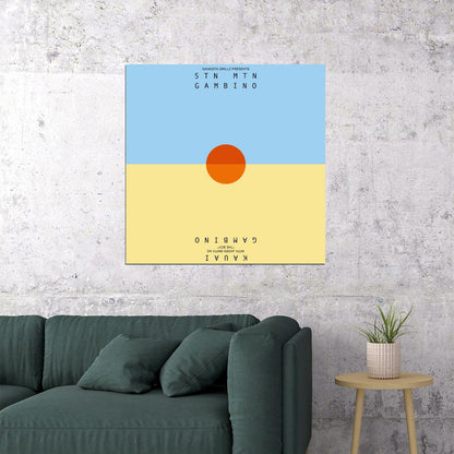 Childish Gambino Stn Mtn / Kauai Album Cover Art Hip-hop Music Poster Rap Artist Print