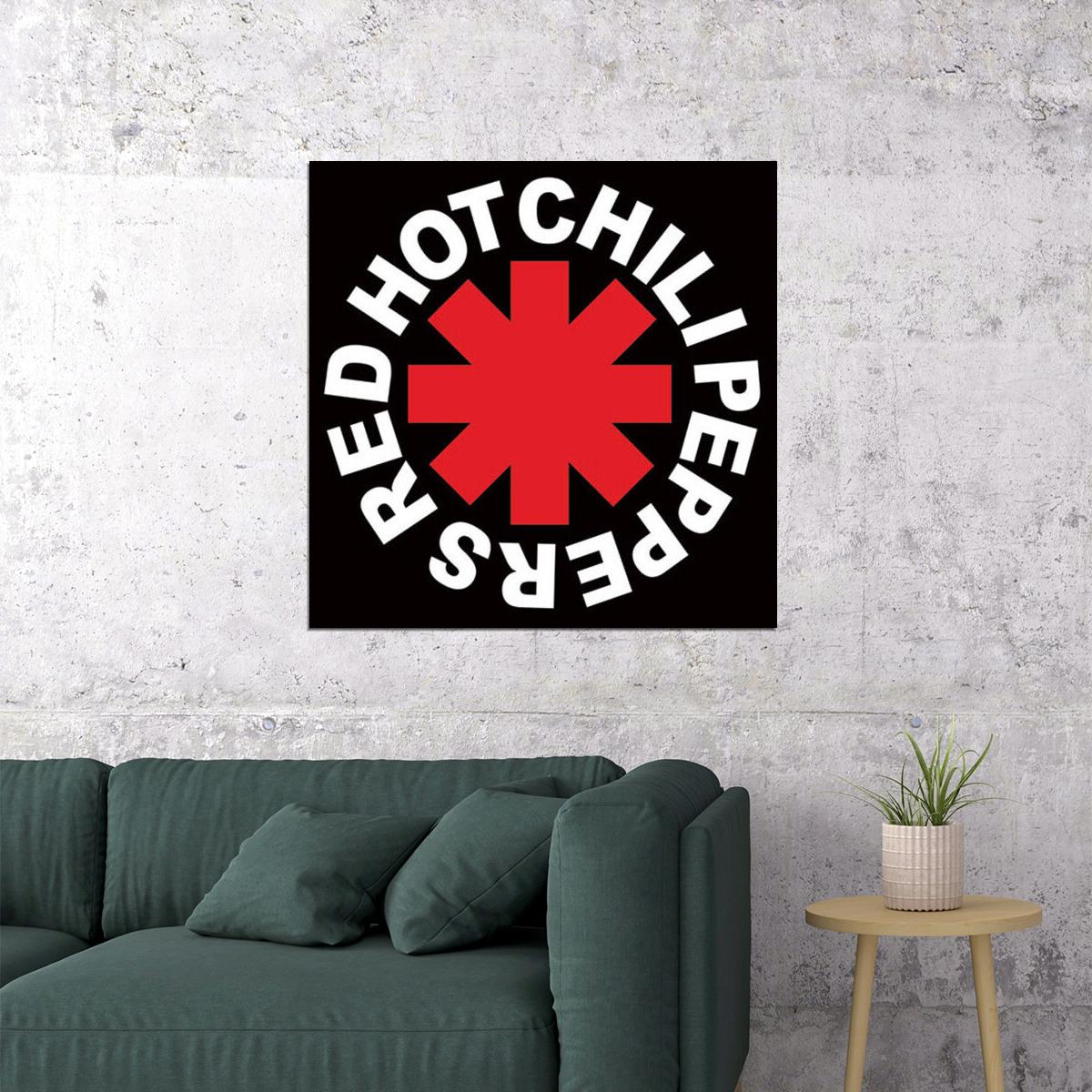 Red Hot Chili Peppers Album Cover Art Rock Music Poster Band Wall Print