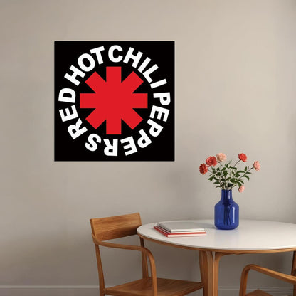 Red Hot Chili Peppers Album Cover Art Rock Music Poster Band Wall Print