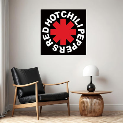 Red Hot Chili Peppers Album Cover Art Rock Music Poster Band Wall Print