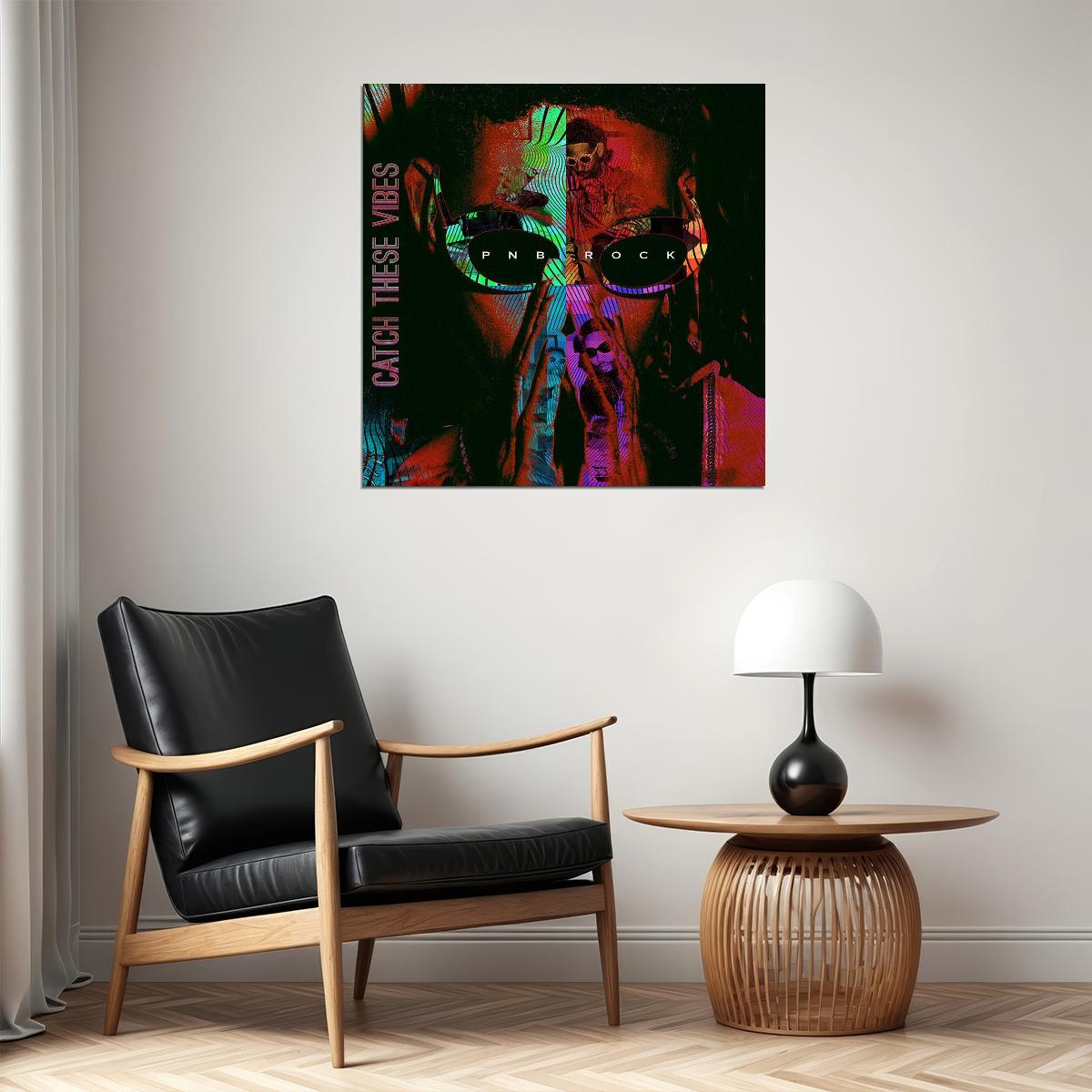 Pnb Rock Catch These Vibes Album Cover Art Rap Music Poster Wall Print