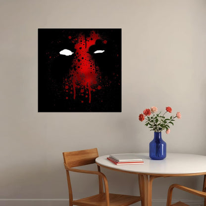 Deadpool Movie Poster Marvel Superhero Wall Art Action Film Print