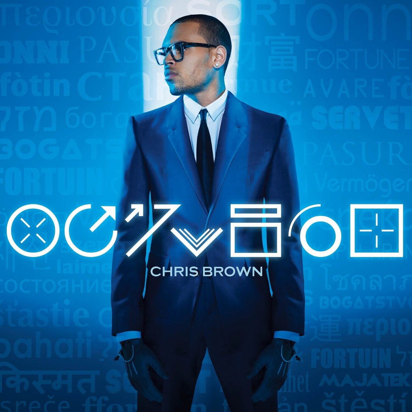 Chris Brown Fortune Album Cover Art R&b Music Poster Singer Music Print - xonomax