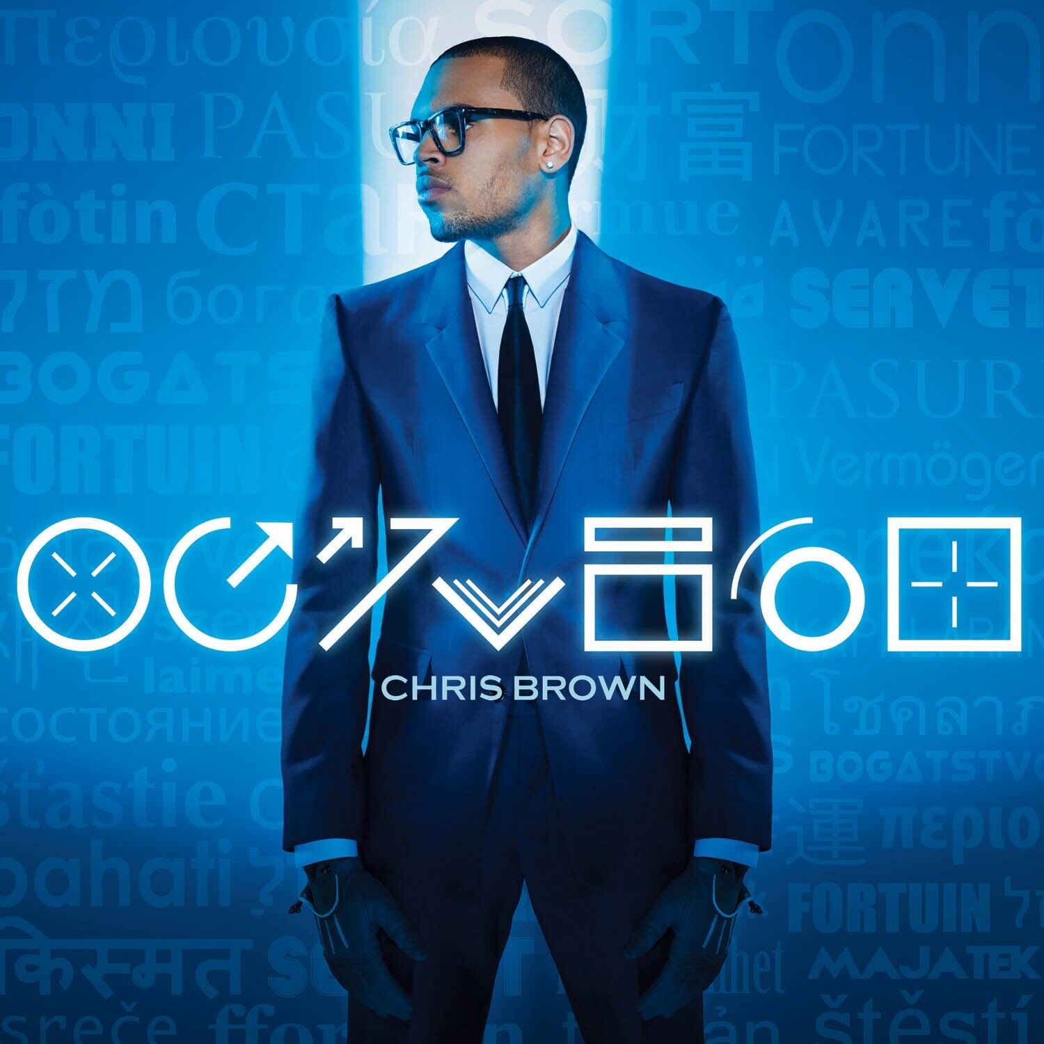 Chris Brown Fortune Album Cover Art R&b Music Poster Singer Music Print - xonomax