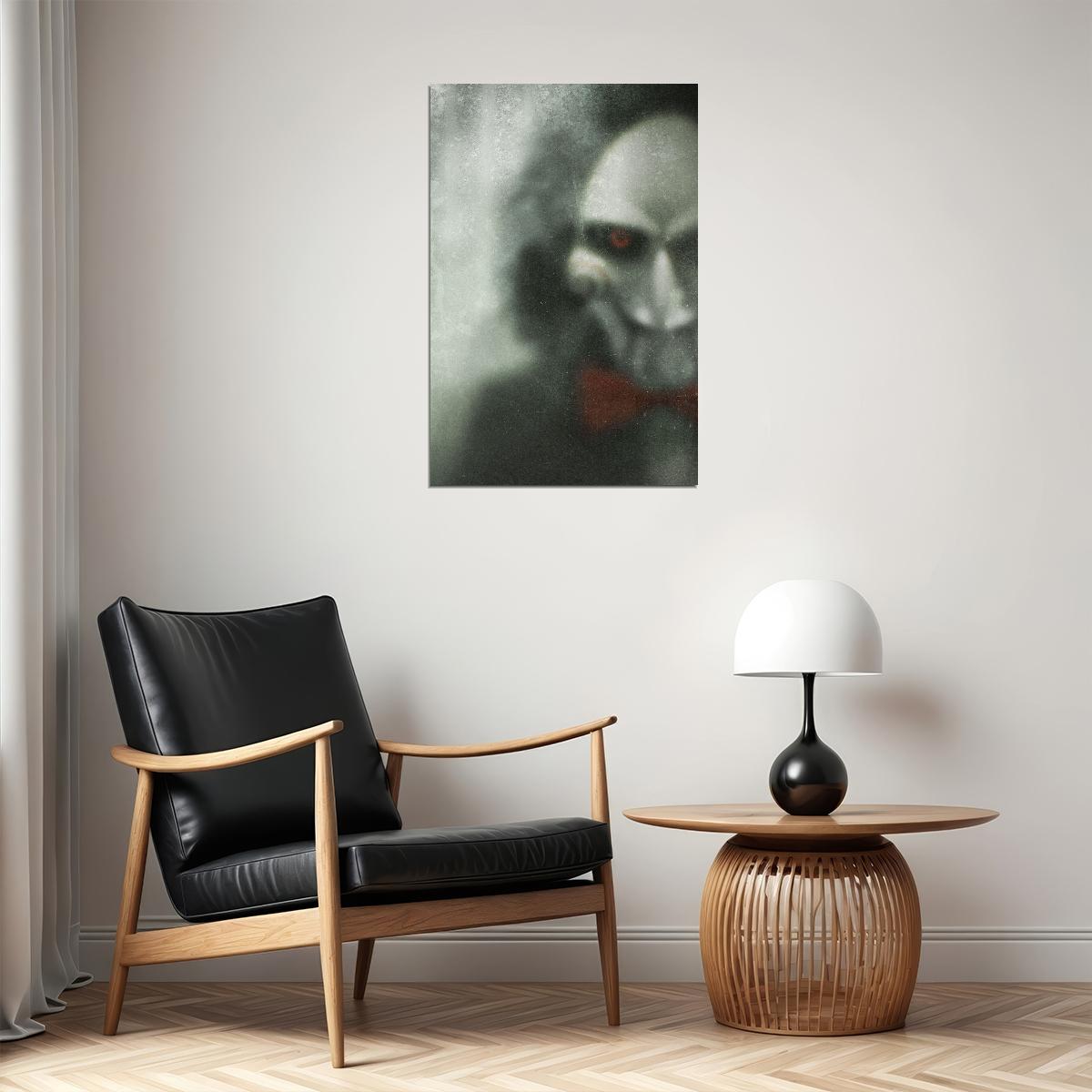 Saw Movie Poster Classic Horror Film Iconic Slasher Wall Print - xonomax